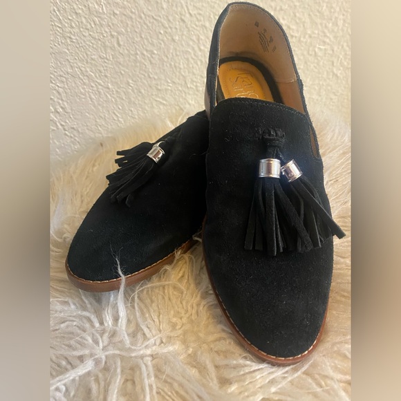 Franco Sarto Shoes - Franco Sarto black Suede Loafers